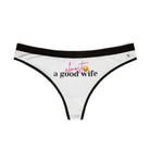 Almost a Good Wife Emoji | Mix & Match Women’s Fun-Flirty Lovers’ Thongs
