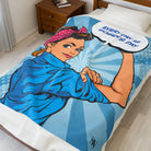 Every Day is Women’s Day | Mix & Match Soft Fun-Flirty Lovers’ Blankets