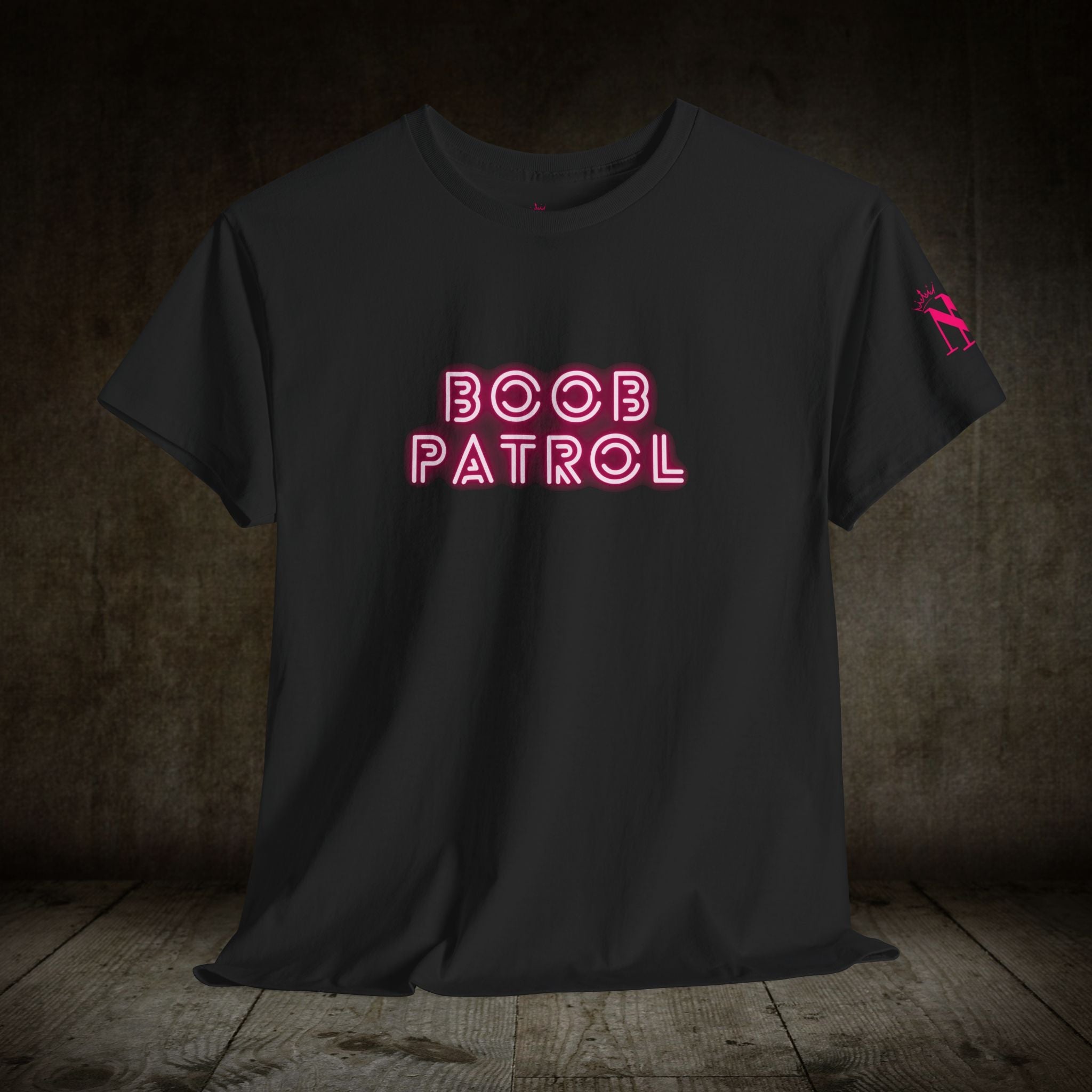 Boob Patrol | Mix & Match Cotton Unisex Fun-Flirty Lovers’ T-Shirts