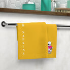 Nectar Napkins Brand Yellow | Nectar Napkins Lils’ Fun-Flirty Lovers’ Towels