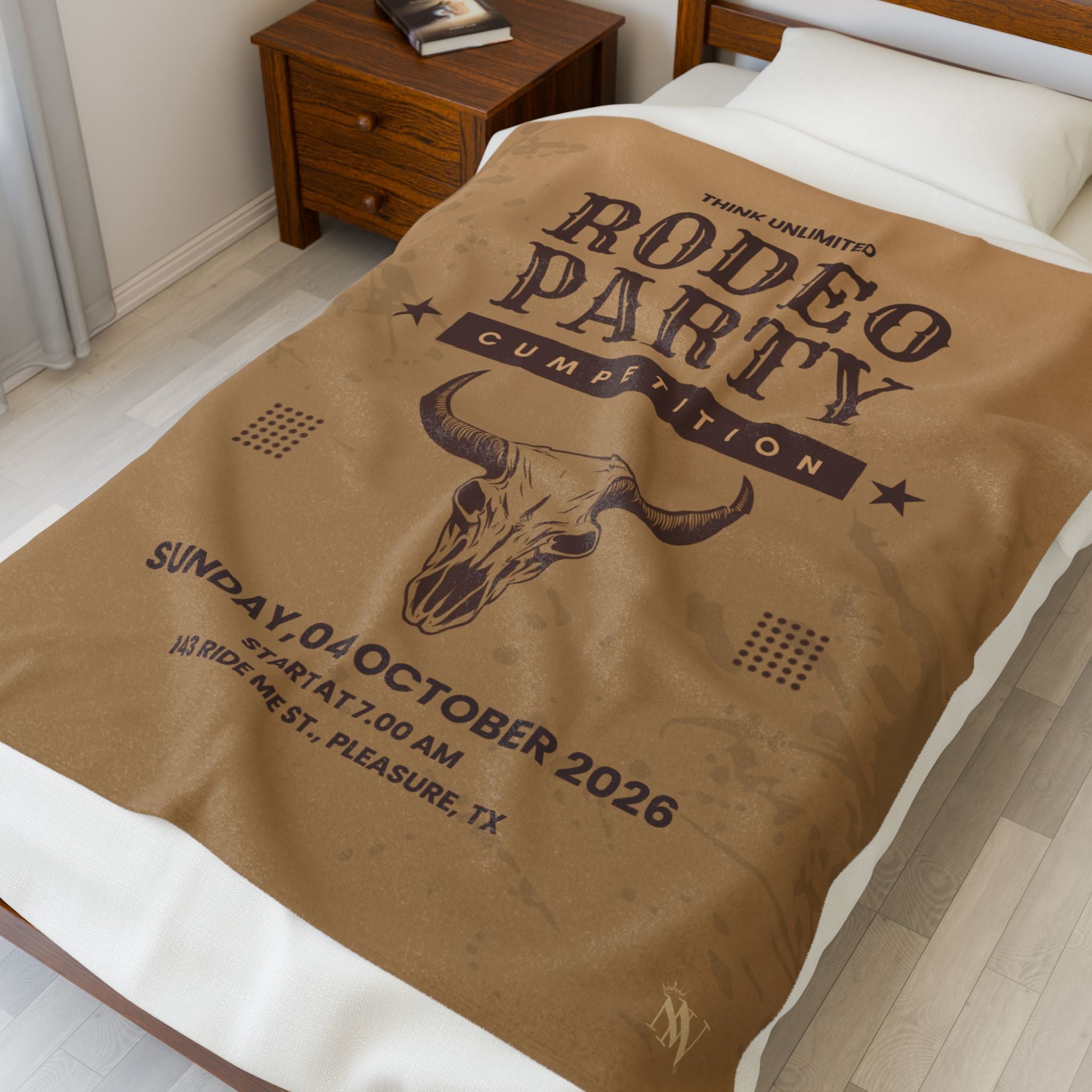 Rodeo Party Cumpetition Lovers’ Gifts Sexy Plush Soft Cozy Flirty Blanket