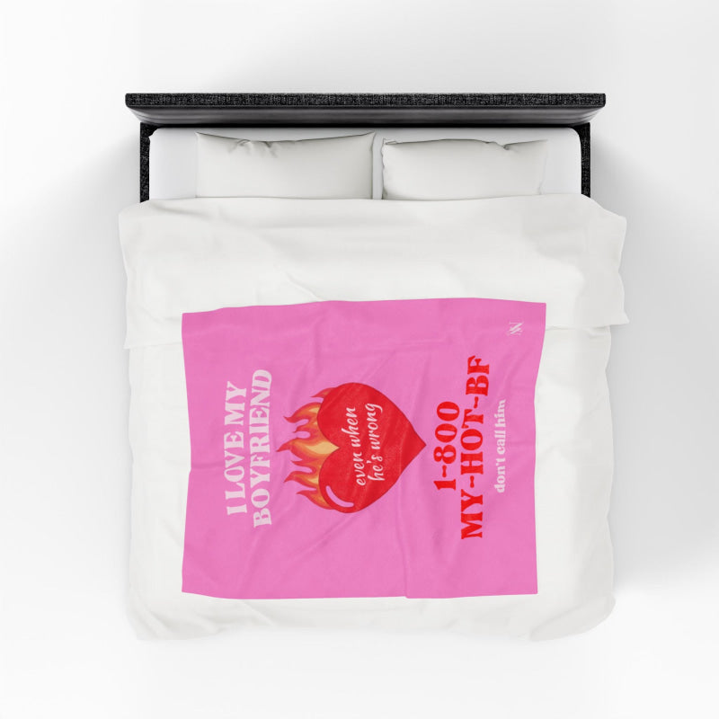 My Hot BF | Mix & Match Soft Fun-Flirty Lovers’ Blankets