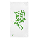 Feelin’ Lucky? Irish Green | Mix & Match XL Fun-Flirty Lovers’ Towels