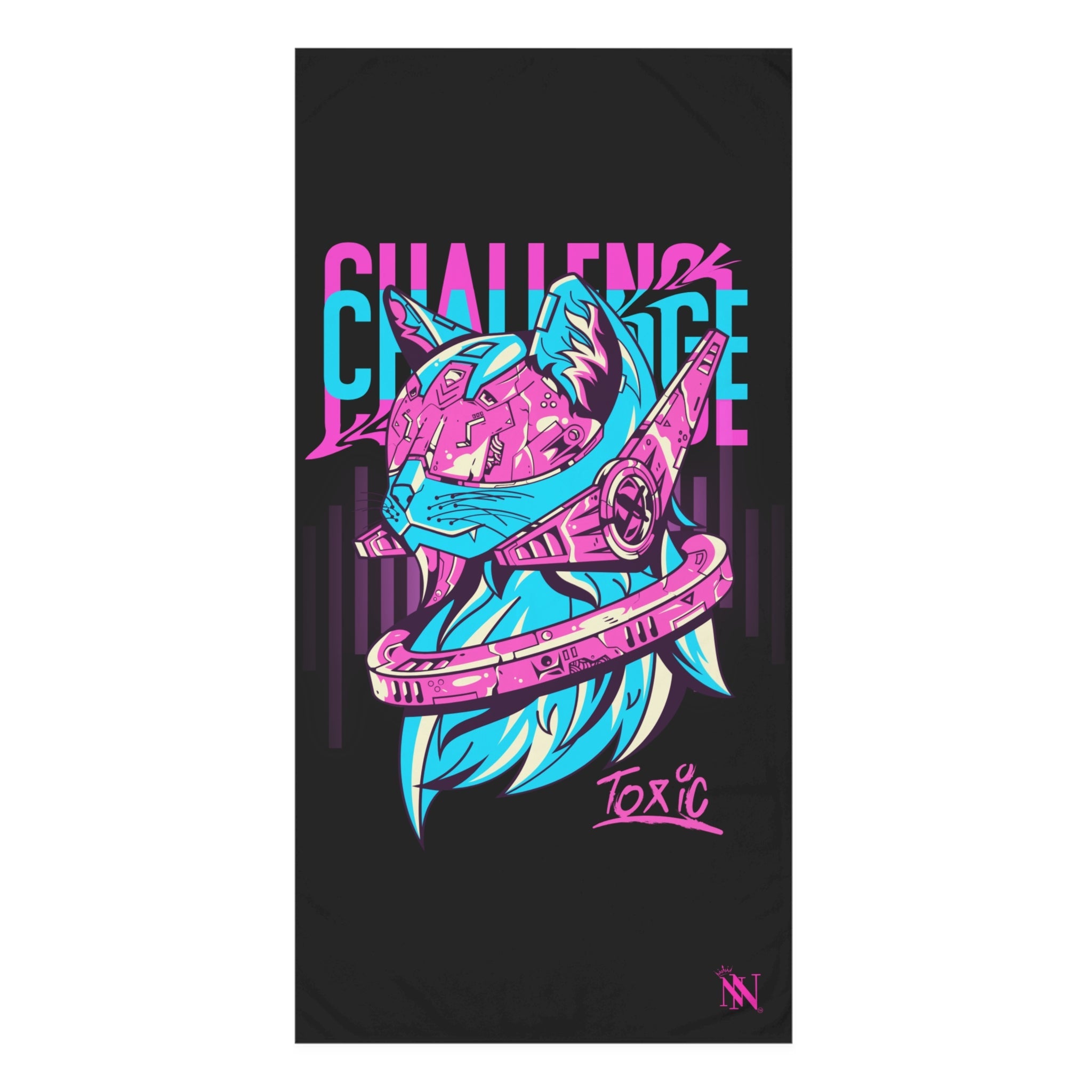 Challenge Toxic Kitty | Mix & Match XL Fun-Flirty Lovers’ Towels