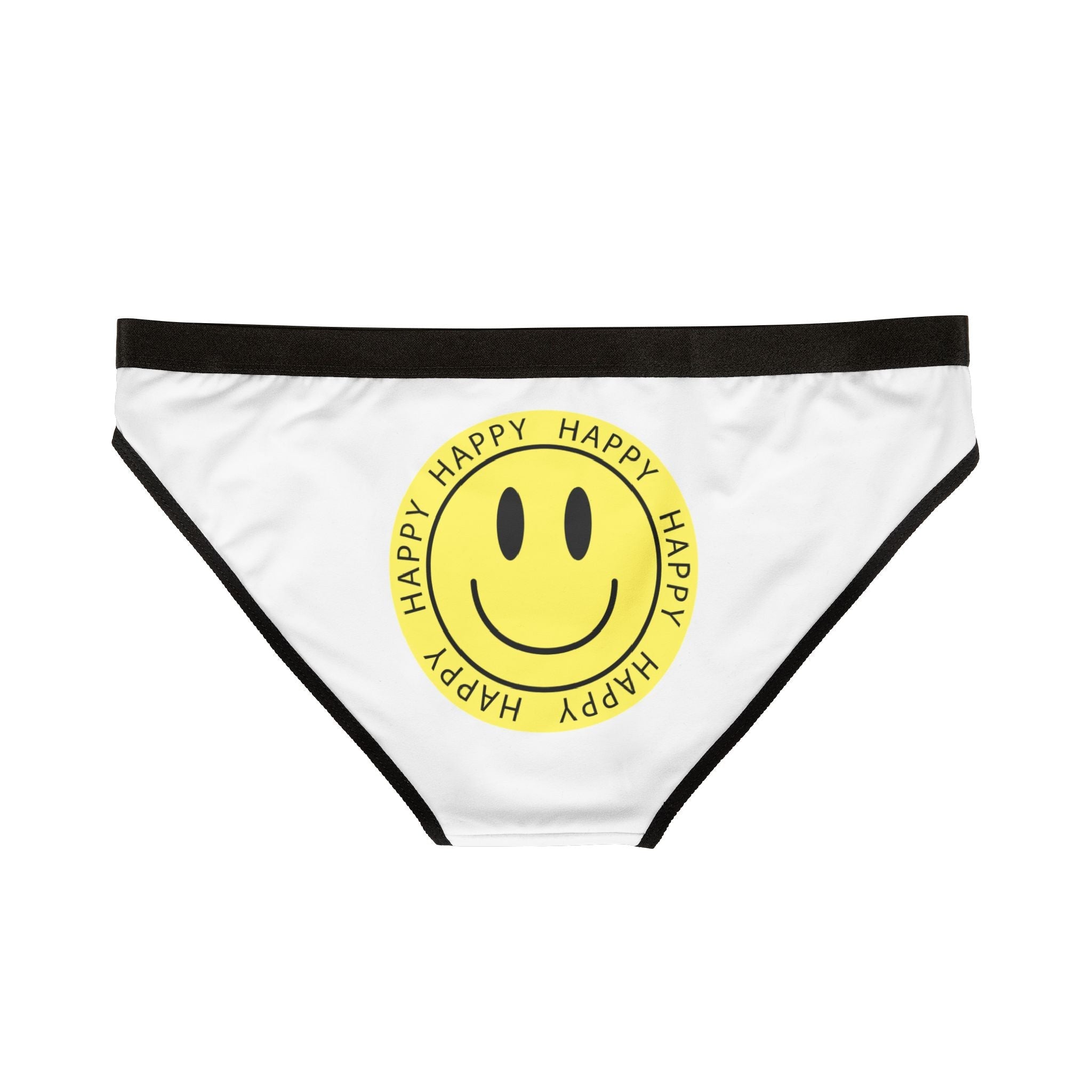 Happy Face Sticker Romantic Sex Gifts Women’s Panties