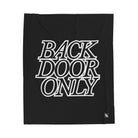 Back Door Only | Mix & Match Velveteen Fun-Flirty Lovers’ Blankets