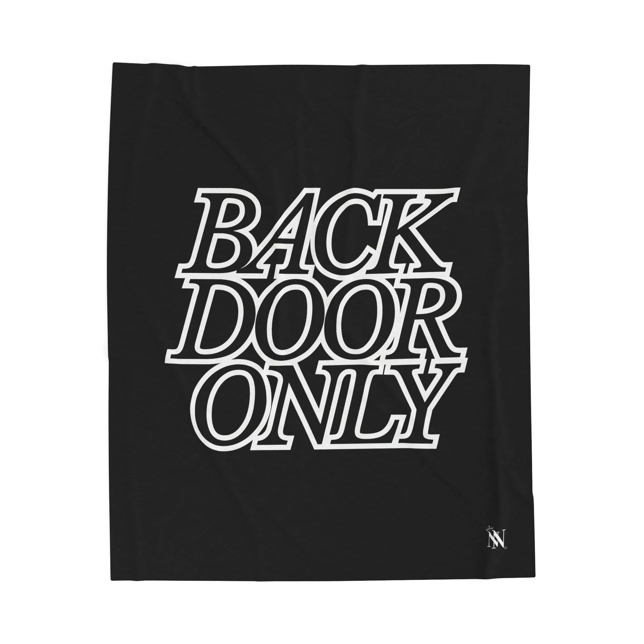 Back Door Only | Mix & Match Velveteen Fun-Flirty Lovers’ Blankets