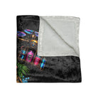 Liquid Chaos Spring Break Crushed Velvet Blanket