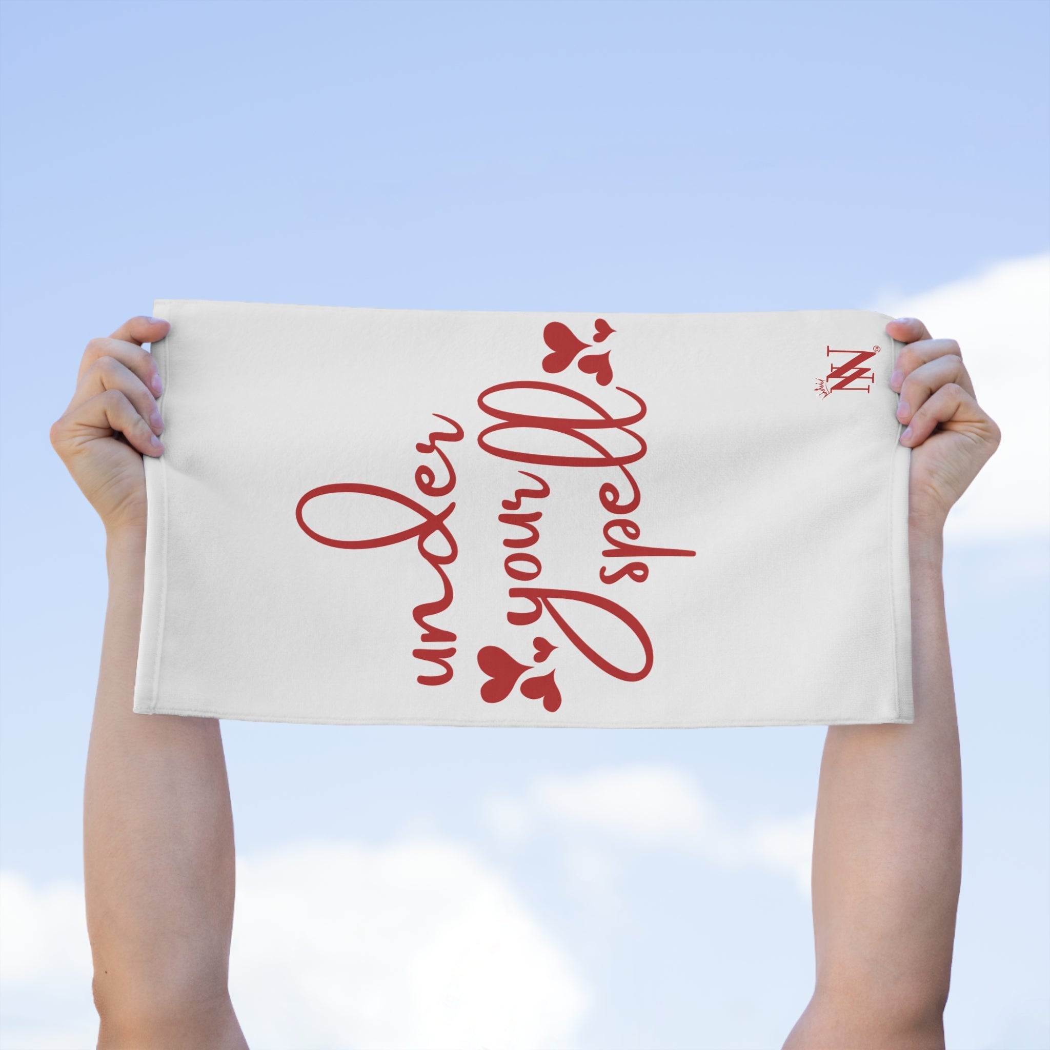 Under Your Spell Hearts Sex Towel