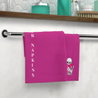 Nectar Napkins Brand Fuscia Pink | Nectar Napkins Lils’ Fun-Flirty Lovers’ Towels