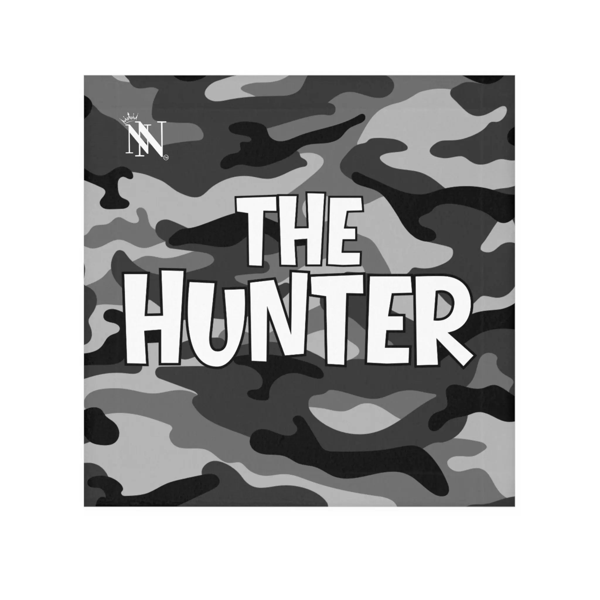 The Hunter Grey Camo Cum Rag