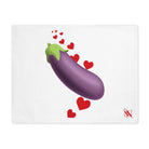 Eggplant Love Emoji | Mix & Match Playful Fun-Flirty Lovers’ Toy Mats