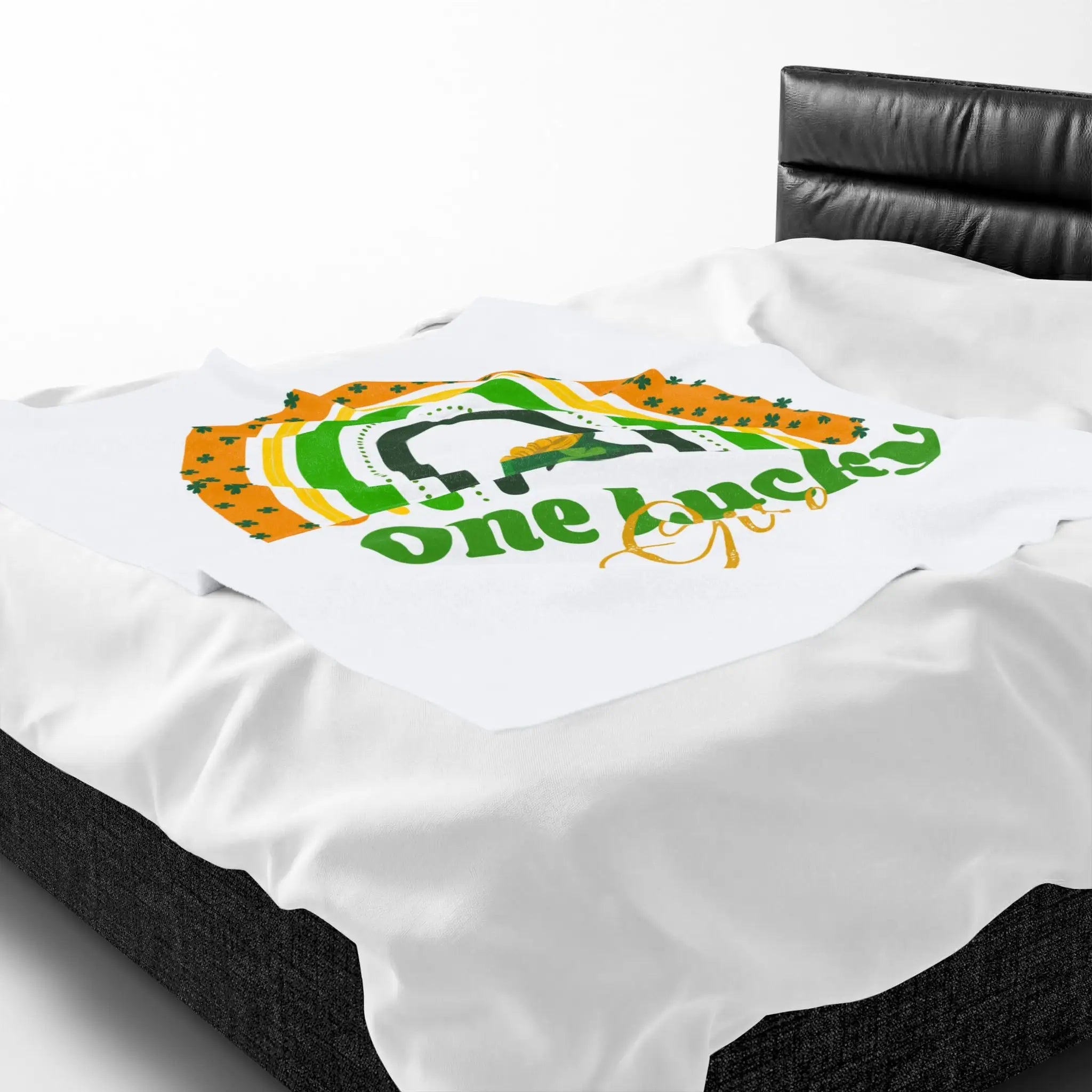 One Lucky Girl St. Patrick’s Day | Mix & Match Soft Fun-Flirty Lovers’ Blankets