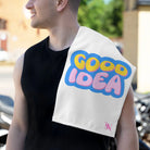 Good Idea Happy Face Sex Towel