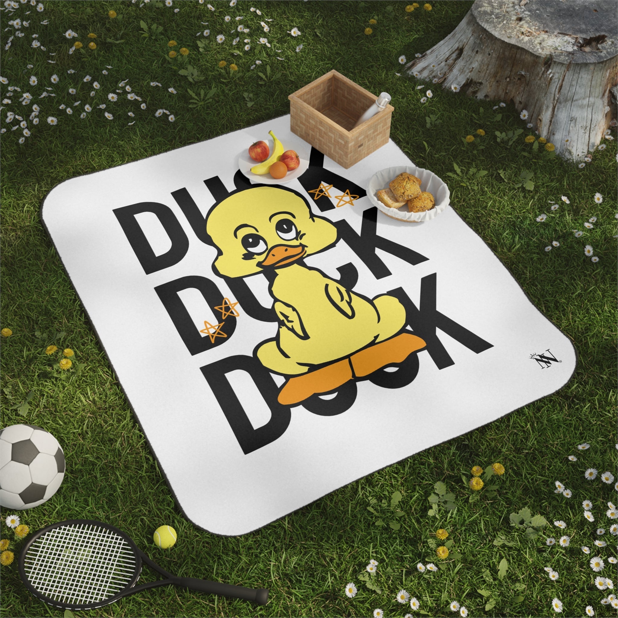 Duck Duck Duck | Mix Match Fun-Flirty Lovers’ Water-Resistant Blankets