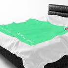 Nectar Napkins Brand Mint Green Love Blanket