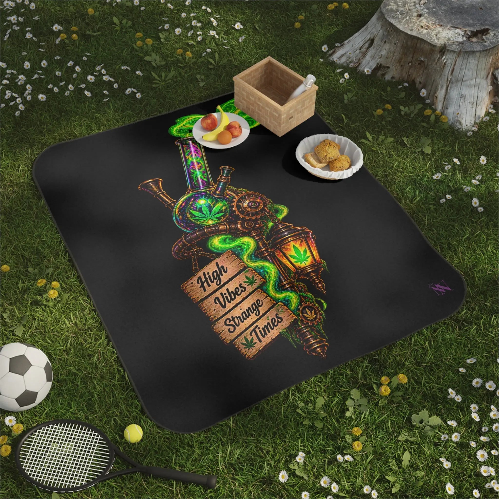 High Vibes Strange Times | Nectar Napkins Fun-Flirty Lovers’ Sex Blankets