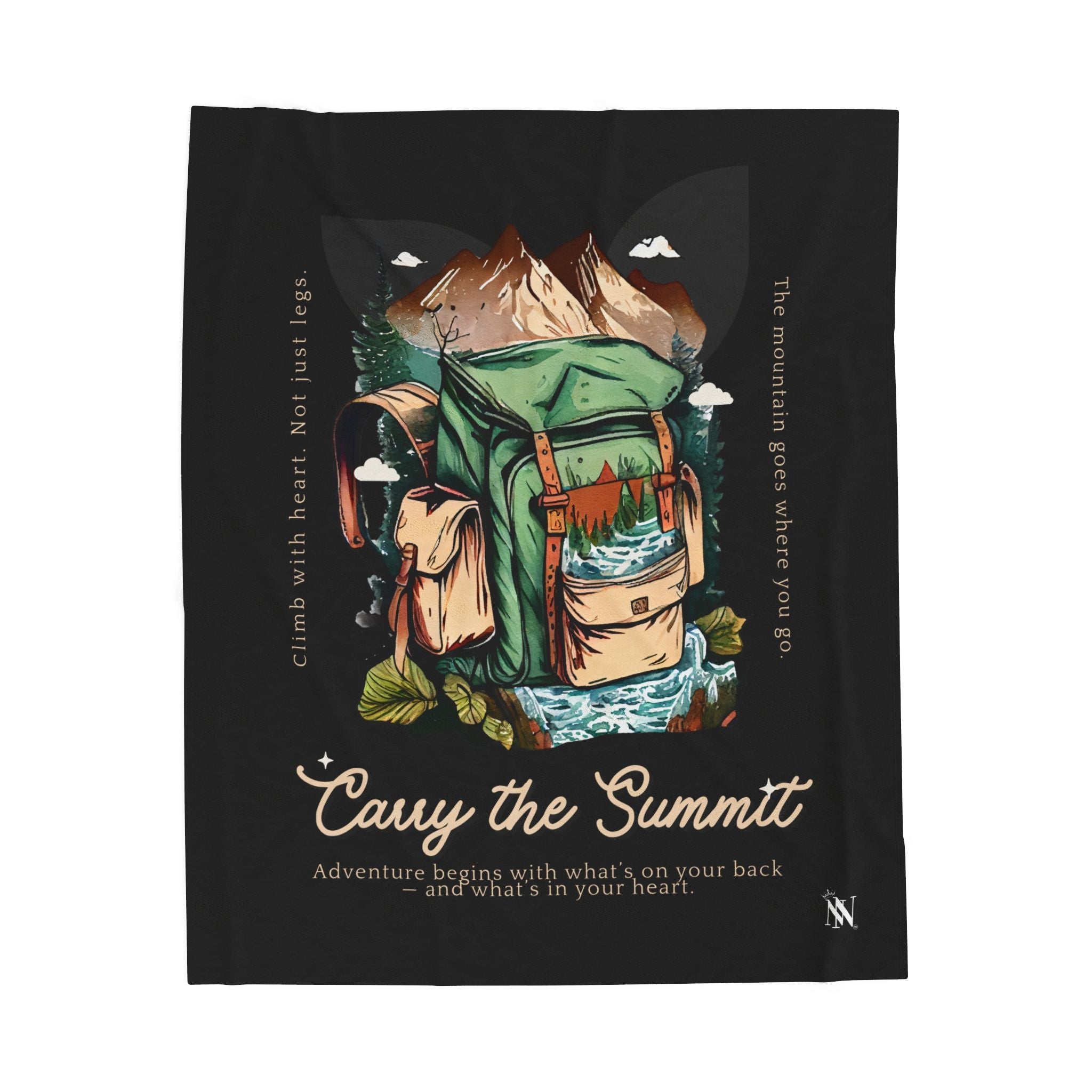 Carry the Summit | Mix & Match Soft Fun-Flirty Lovers’ Blankets