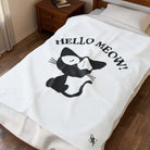 Hello Meow! Sexy | Mix & Match Soft Fun-Flirty Lovers’ Blankets