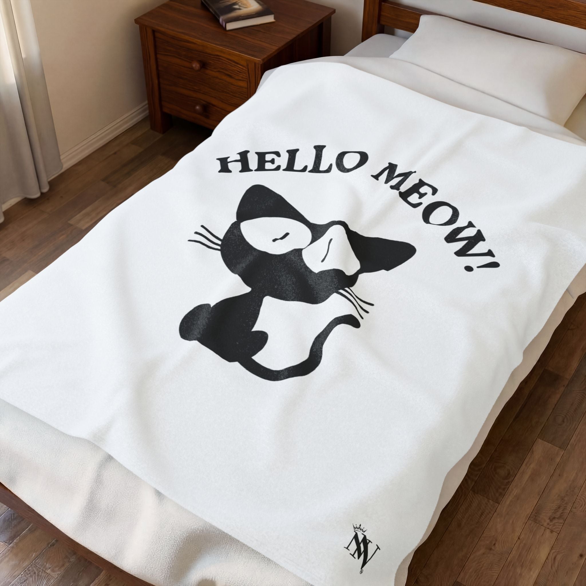 Hello Meow! Sexy | Mix & Match Soft Fun-Flirty Lovers’ Blankets