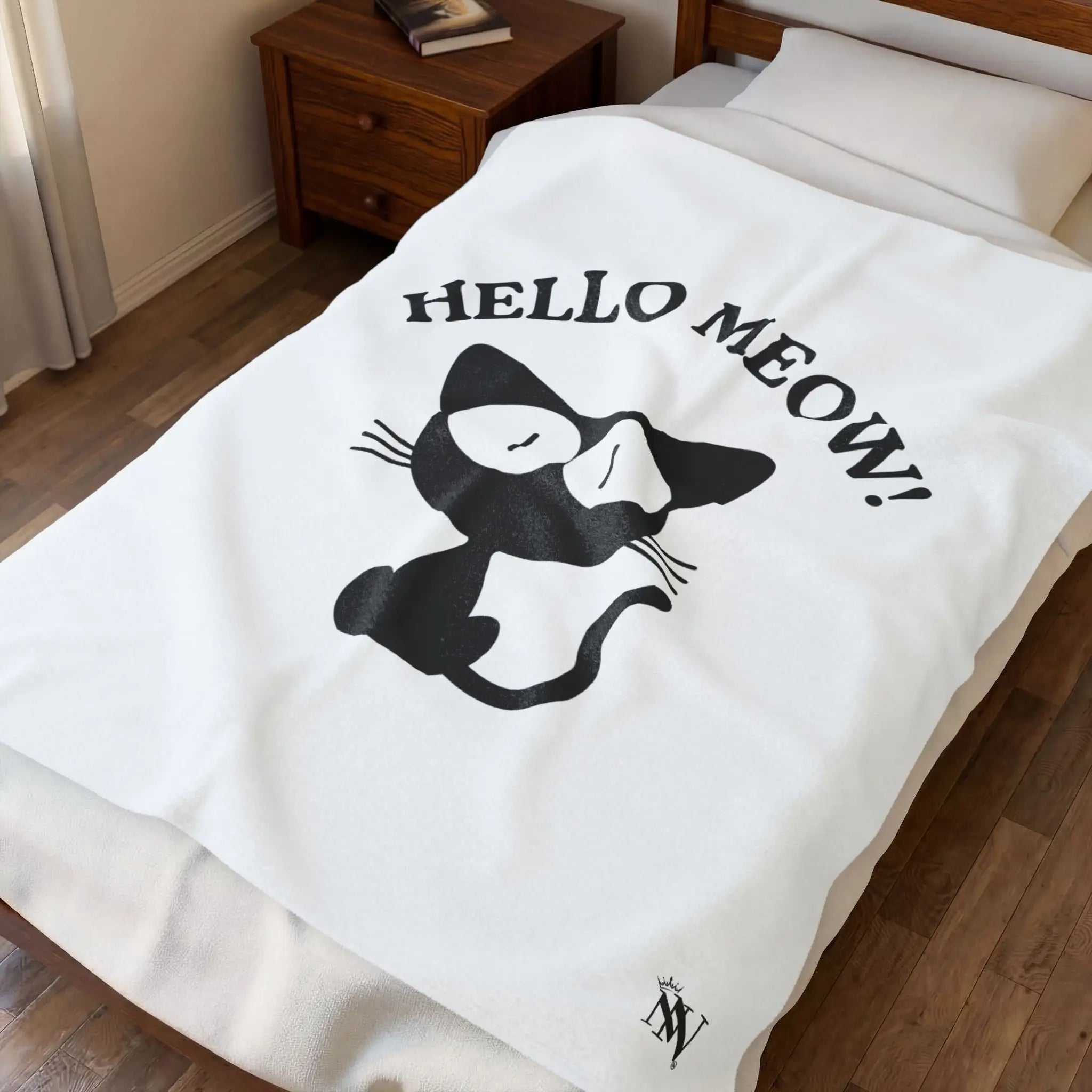 Hello Meow! Sexy | Mix & Match Soft Fun-Flirty Lovers’ Blankets
