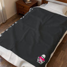 Nectar Napkins Brand Dark Grey Love Blanket