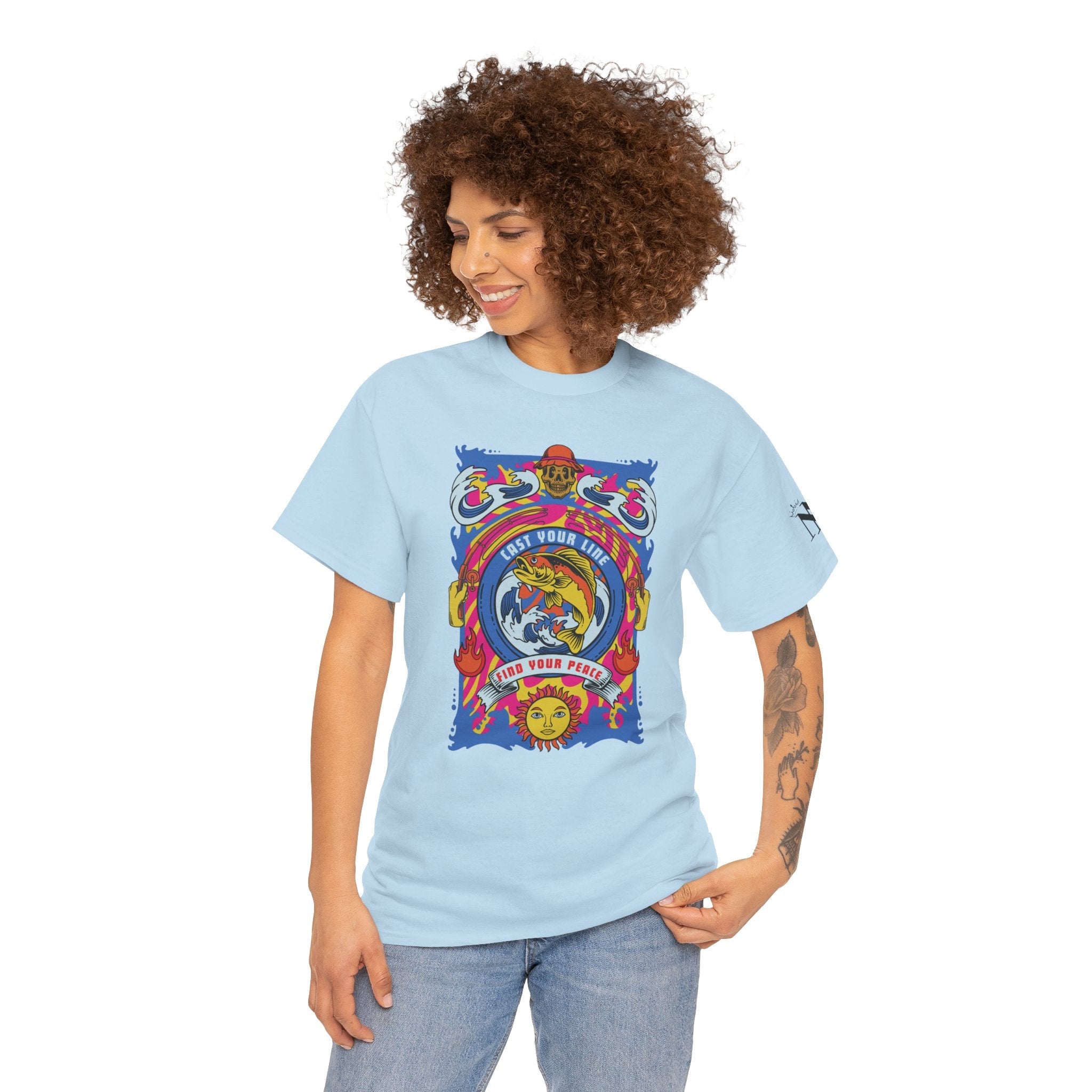 Cast Your Line Cotton T-Shirt