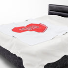 Kiss Me Candy Heart | Mix & Match Fun-Flirty Lovers’ Blankets