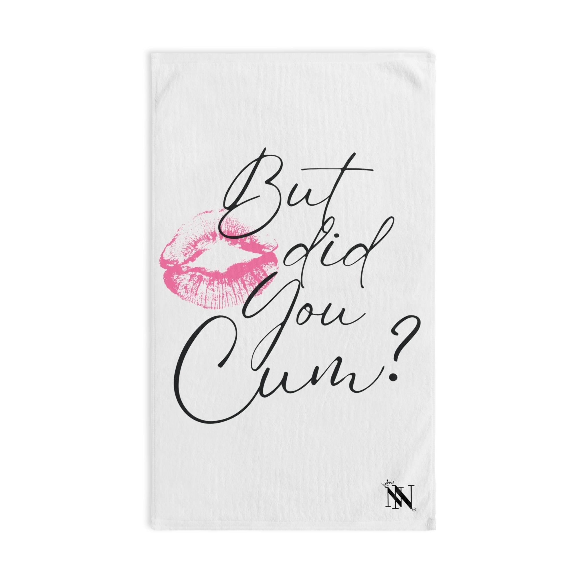 But did you Cum? with a Kiss Cum Towel