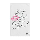 But did you Cum? with a Kiss | Mix & Match Classic Fun-Flirty Lovers’ Towels