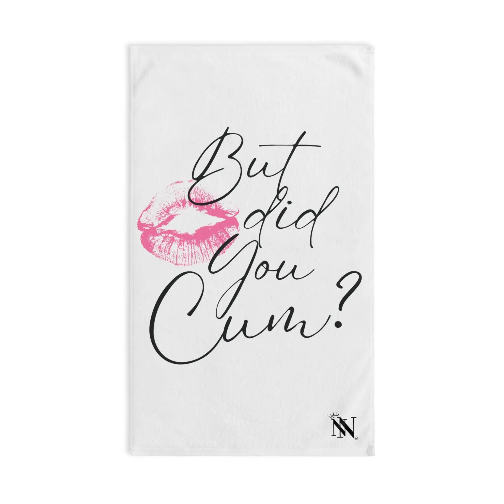But did you Cum? with a Kiss Cum Towel