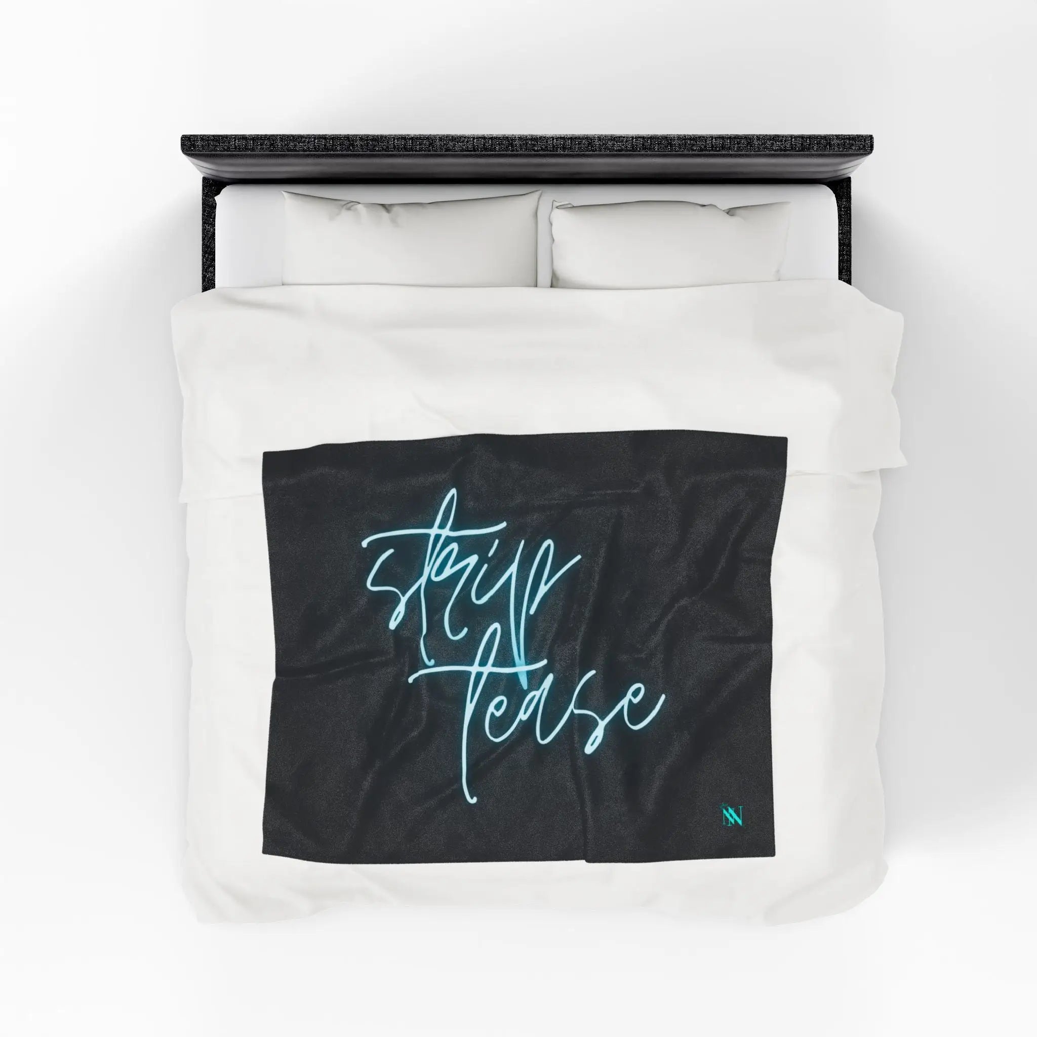 Strip Tease | Mix & Match Velveteen Fun-Flirty Lovers’ Blankets