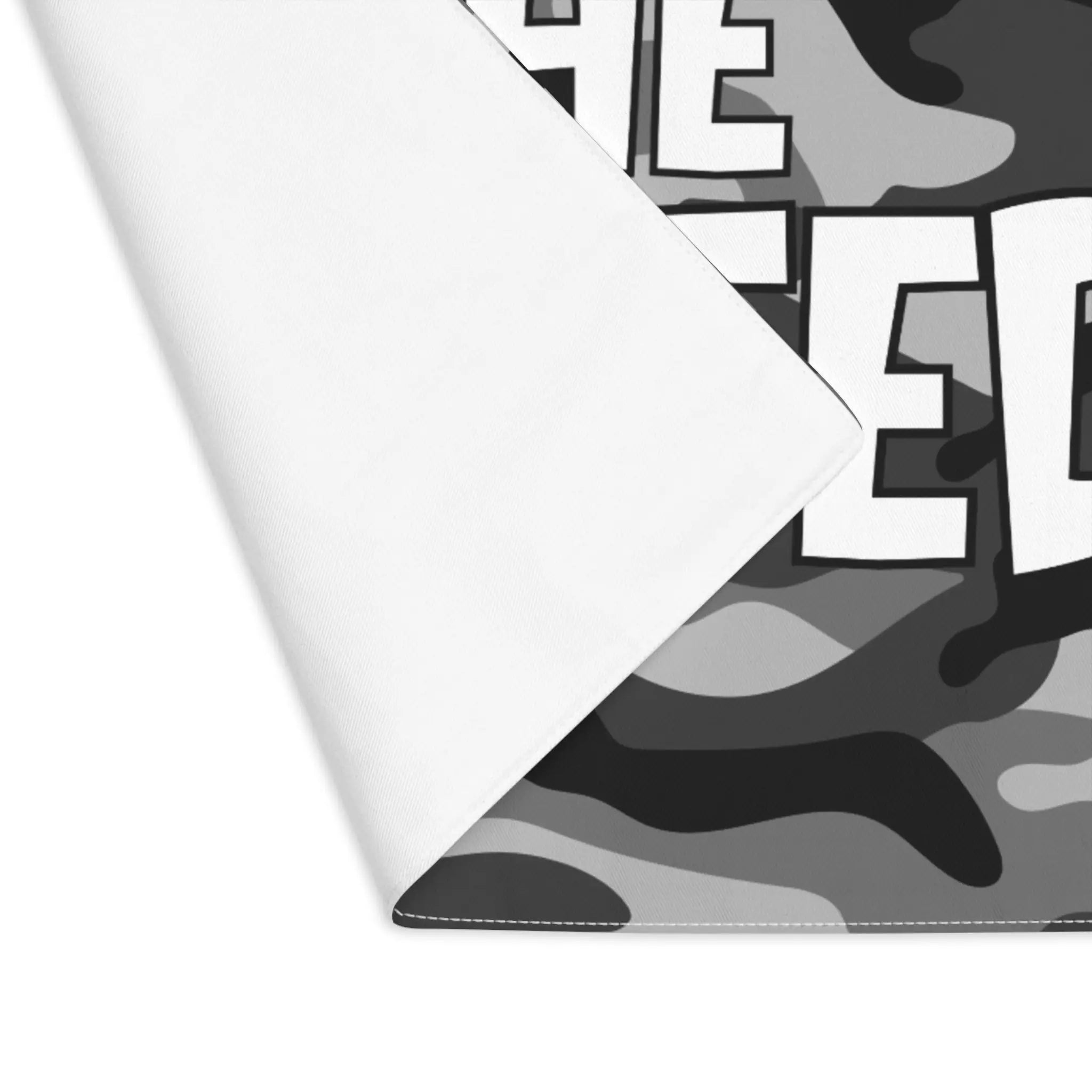 The Hunted Grey Camo Sex Toy Mat