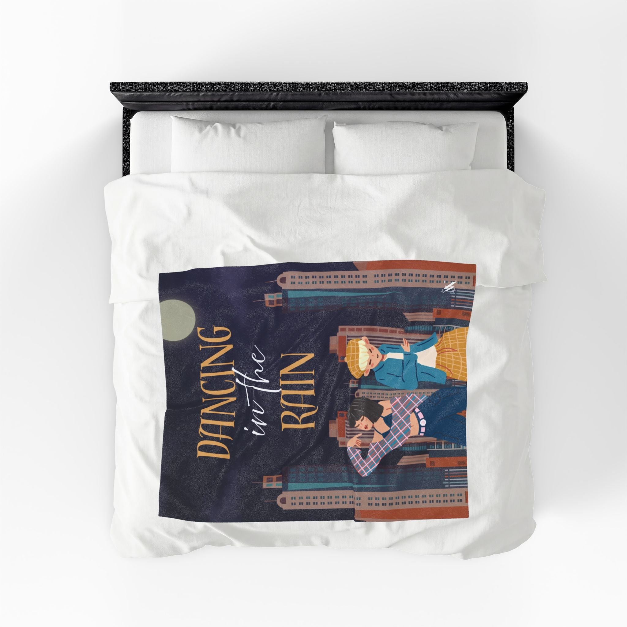 Dancing in the Rain | Mix & Match Soft Fun-Flirty Lovers’ Blankets