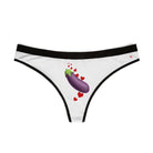 Eggplant Love Emoji | Mix & Match Women’s Fun-Flirty Lovers’ Thongs