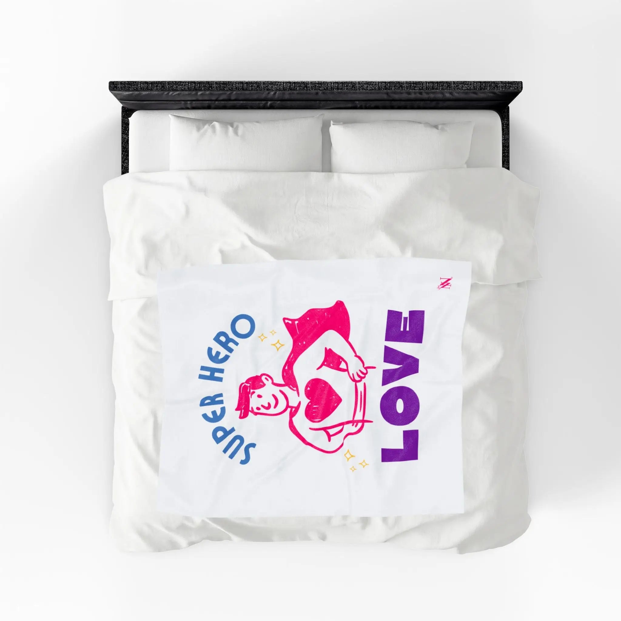 Super Hero Love Blanket