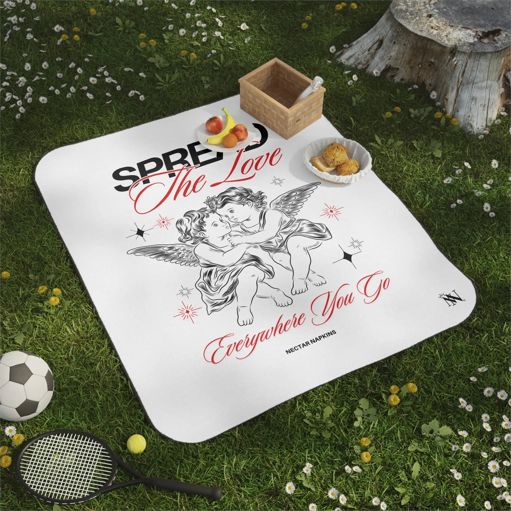 Spread the Love | Mix Match Fun-Flirty Lovers’ Water-Resistant Blankets