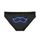His Mustache Neon Romantic Sex Gifts Women’s Panties