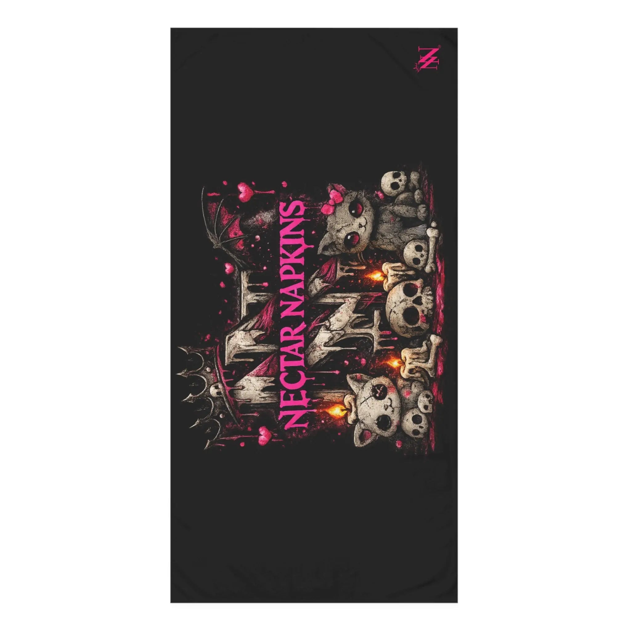 Nectar Napkins Gothic Kitty Anal Play Sex Towel