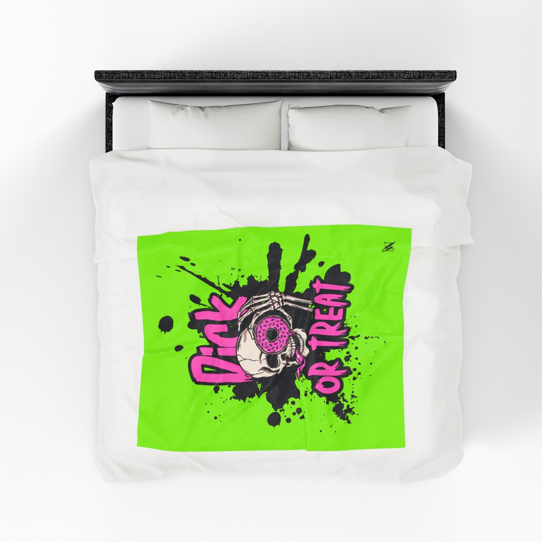 Dick-or-Treat | Mix & Match Velveteen Fun-Flirty Lovers’ Blankets