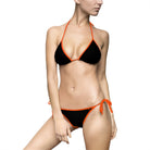 Black Strappy | Mix & Match Fun-Flirty Lovers’ String Bikinis