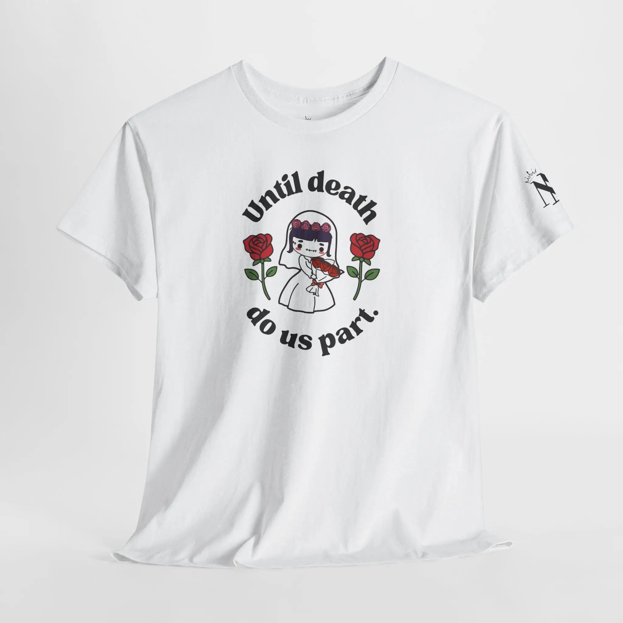 Until Death Do Us Part. Dead Bride Doll Cotton T-Shirt