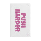Push Harder Pink | Mix & Match Original Fun-Flirty Lovers’ Towels