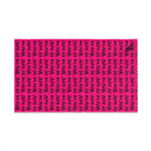 You’re So Hot! Patterned Signature Pink | Nectar Napkins Classic Fun-Flirty Lovers’ Colored Towels