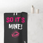 Sucked It So It’s Mine! With a Kiss | Nectar Napkins XL Fun-Flirty Lovers’ Towels