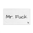 Mr. Fuck White | Mix & Match Classic Fun-Flirty Lovers’ Towels