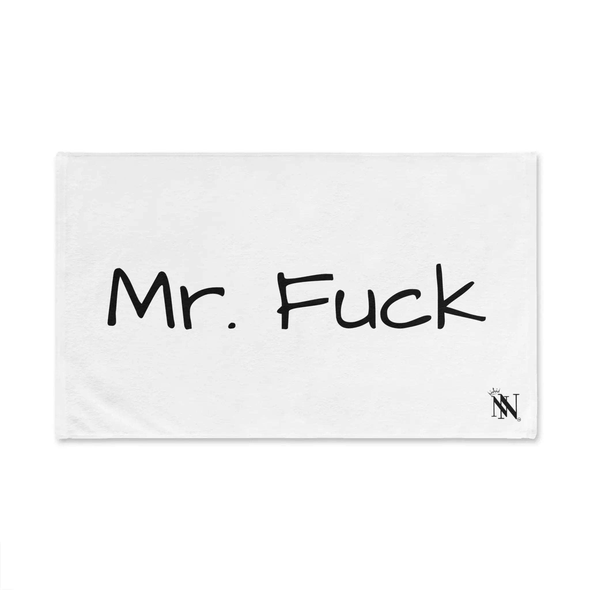 Mr. Fuck White | Mix & Match Classic Fun-Flirty Lovers’ Towels
