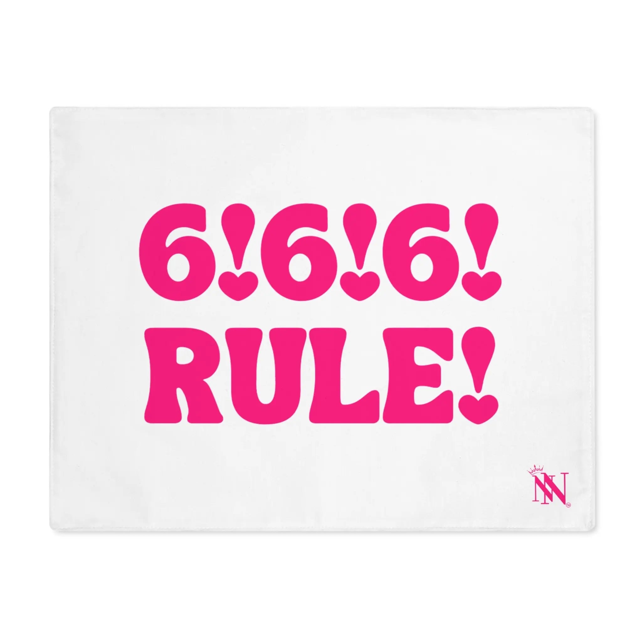 666 Dating Rule! Sex Toy Mat
