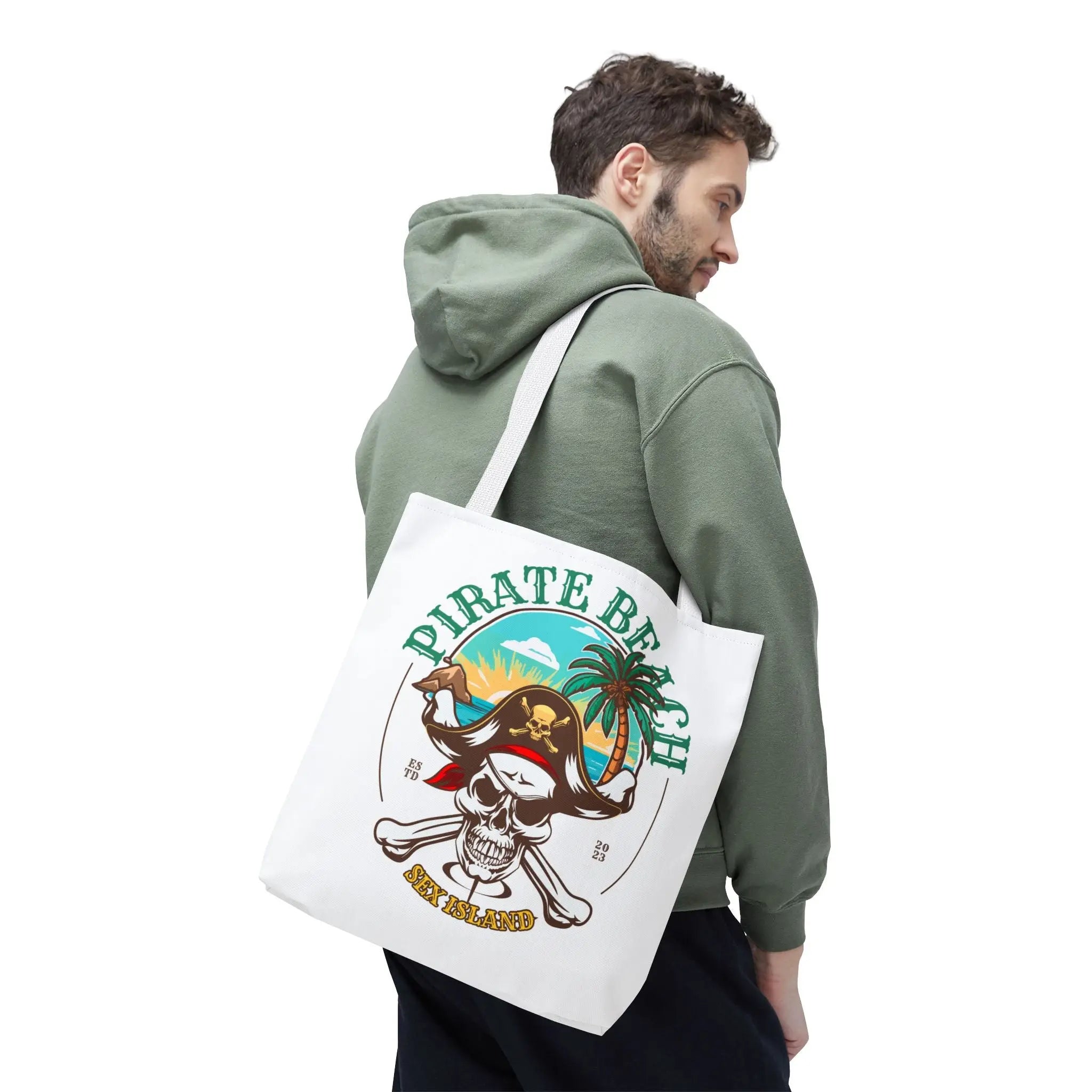 Sex Island Pirate Beach Fun Everyday Cute Tote Bag