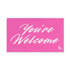 Simply You’re Welcome Bright Pink | Nectar Napkins Classic Fun-Flirty Colored Towels